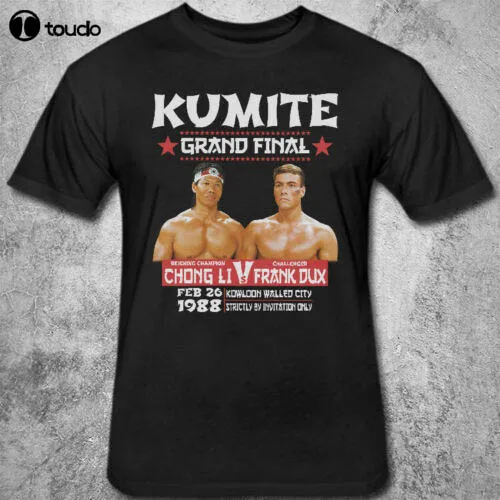 

Kumite Bloodsport Chong Li Bolo Yeung Kung Fu Gym You Are Next Van Damme T Shirt Unisex Custom Aldult Teen Unisex Cotton