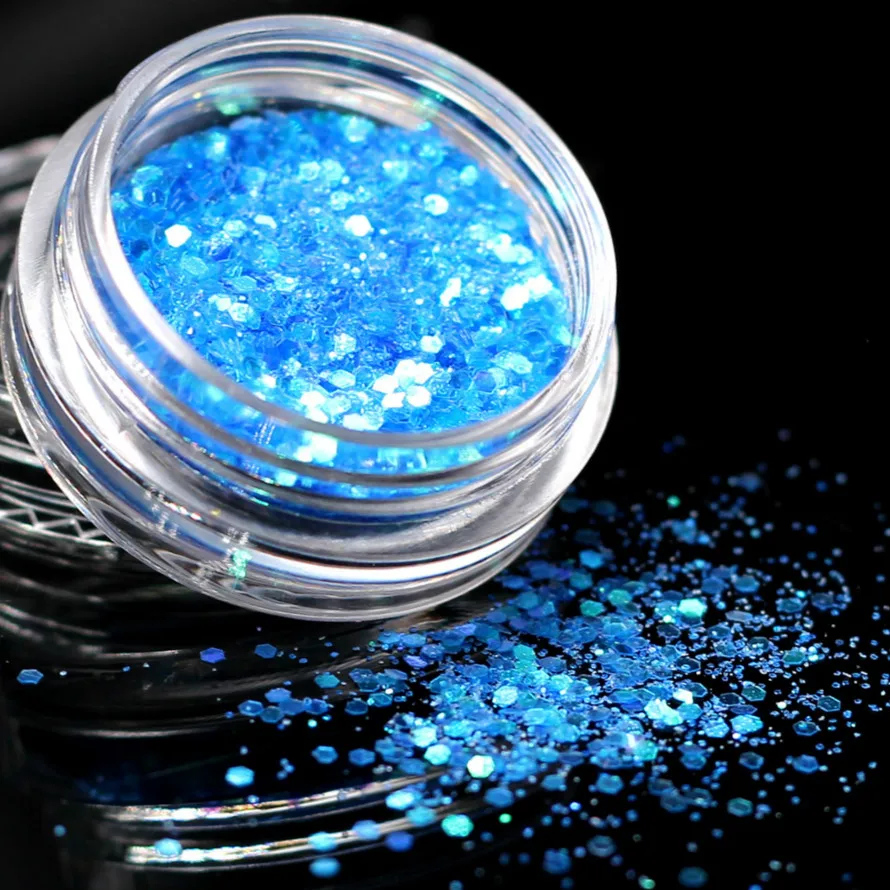 Блестки для глаз Блестящий Алмазный Хайлайтер лица блеск тела Фиолетовые тени