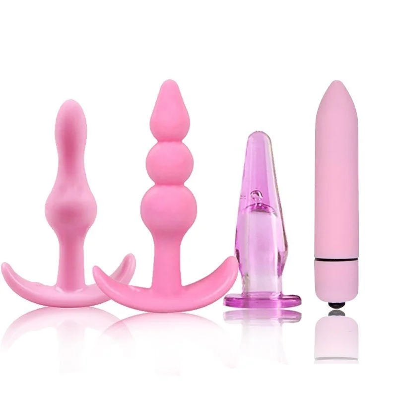 Вибратор для точки G Анальная пробка секс-игрушки мужчин силиконовая анальный