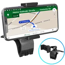 Universal Car Holder For Phone Dashboard Clip Mount Mobile Cell Stand Smartphone GPS Support For iPhone 12 11 XS X XR Xiaomi