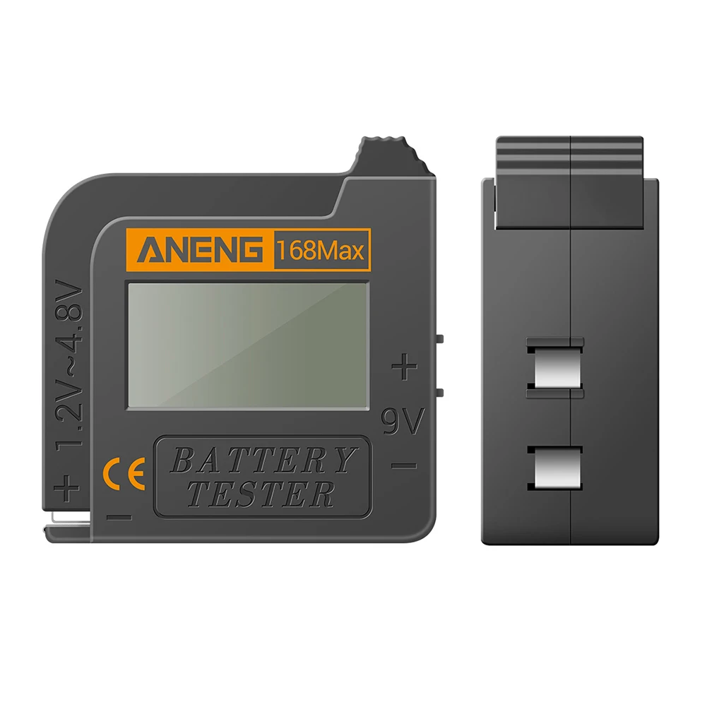 

Volt Checker AA AAA 9V Button Measurement Portable Multiple Sizes LCD Display Accessories Digital Capacity Battery Tester Tool