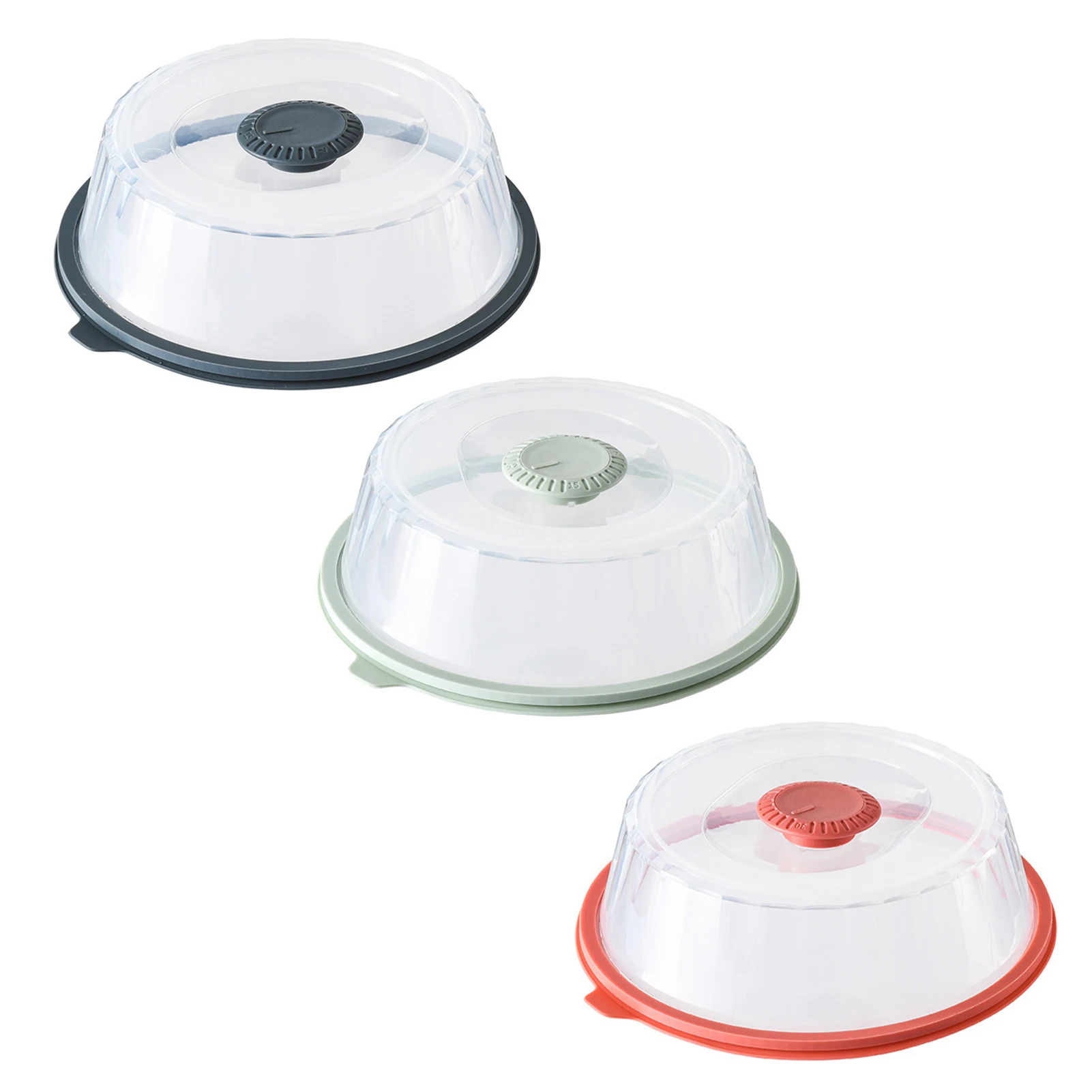 

Крышка для посуды, многофункциональная термостойкая Крышка для микроволновки, с напоминанием о времени, с защитой от распыления