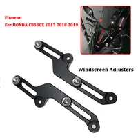 2019 cb500x motorcycle accessories windscreen adjusters airflow adjustable windscreen wind for honda cb500 x cb500x 2017 2018 19