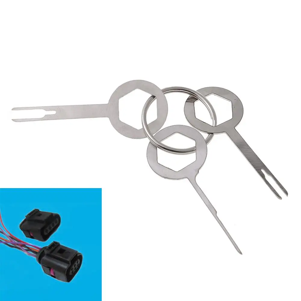 Новинка 3 шт. инструмент для удаления клемм в автомобиль съемник жгутов обжимной