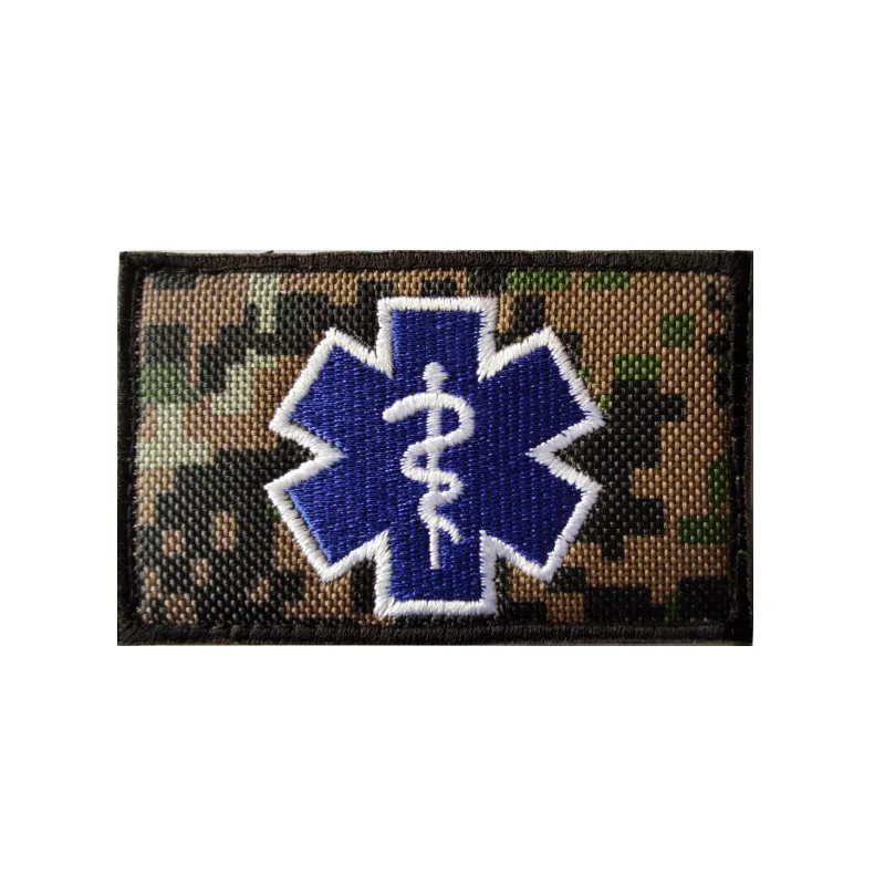 T-N Star of Life заплаты вышивки американский спасательный медицинский медик фельдшер