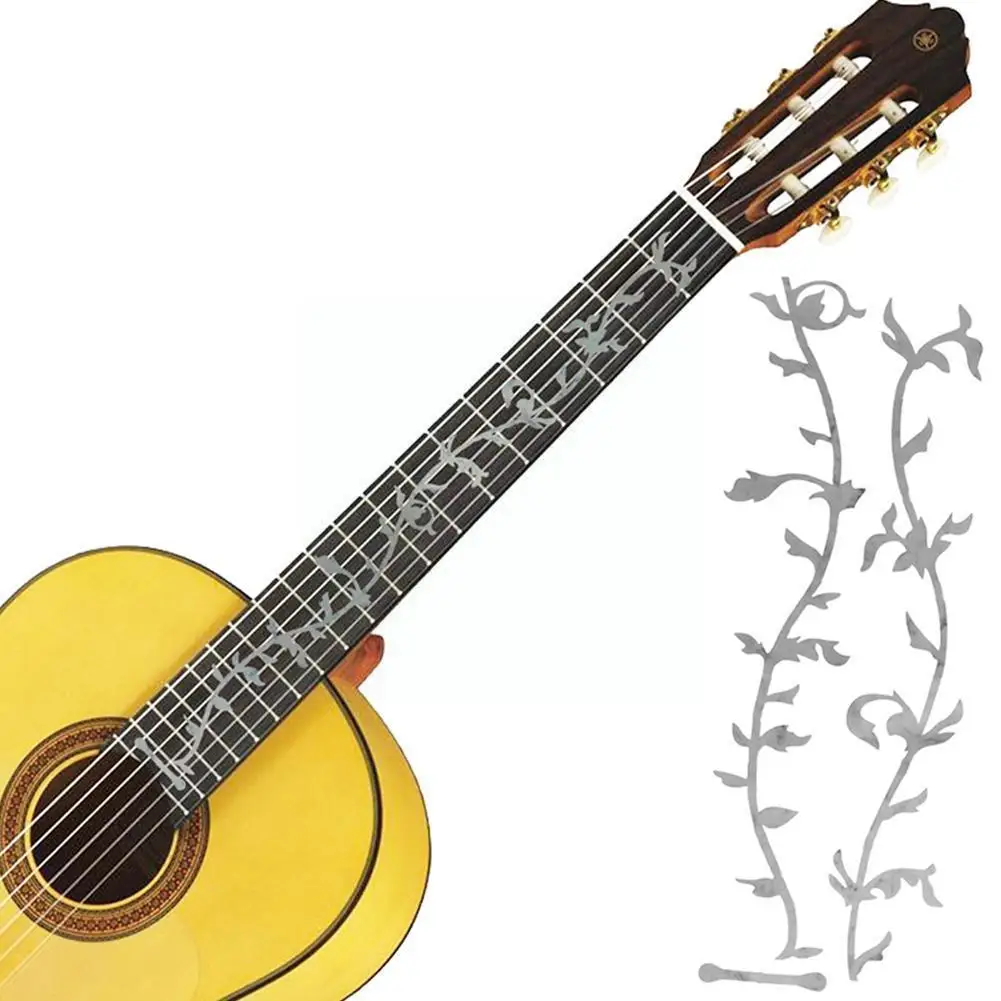 

Electric Acoustic Guitar Stickers Inlay Decal Ultra Guitarra Part Accessories Sticker Guitar Fretboard Thin Strings Instrum O9z1