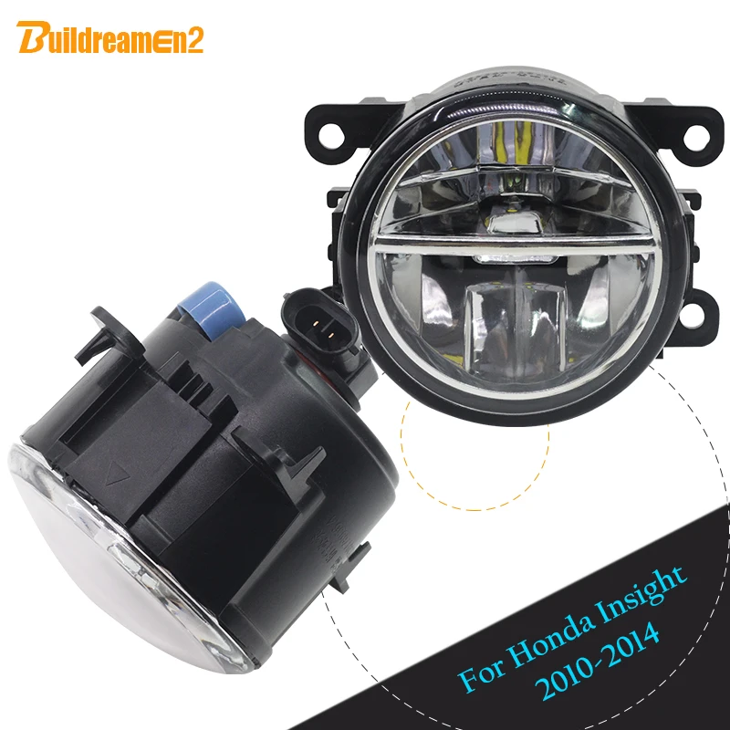 Buildreamen2 для Honda Insight 2010 2011 2012 2013 2014 стайлинга автомобилей 4000LM спереди светодиодный