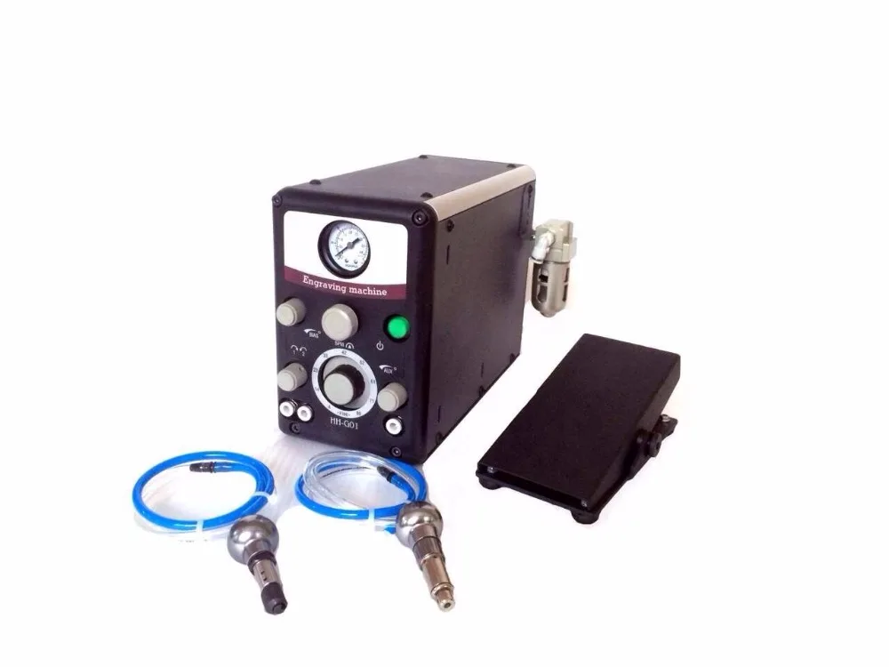 Diy High Quality Graver G8 Jewelry Pneumatic Impact Engraving Machine Engraver System with 2 Handpieces jeweler equipment | Украшения и