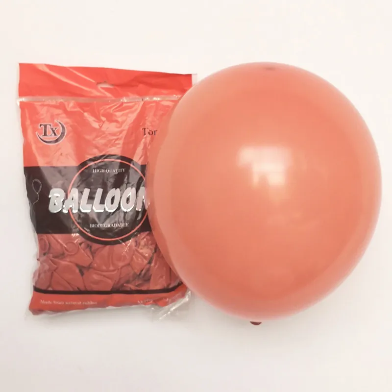 5/10/18 дюймов пыльный розовый авокадо оливковый зеленый ретро воздушные шары