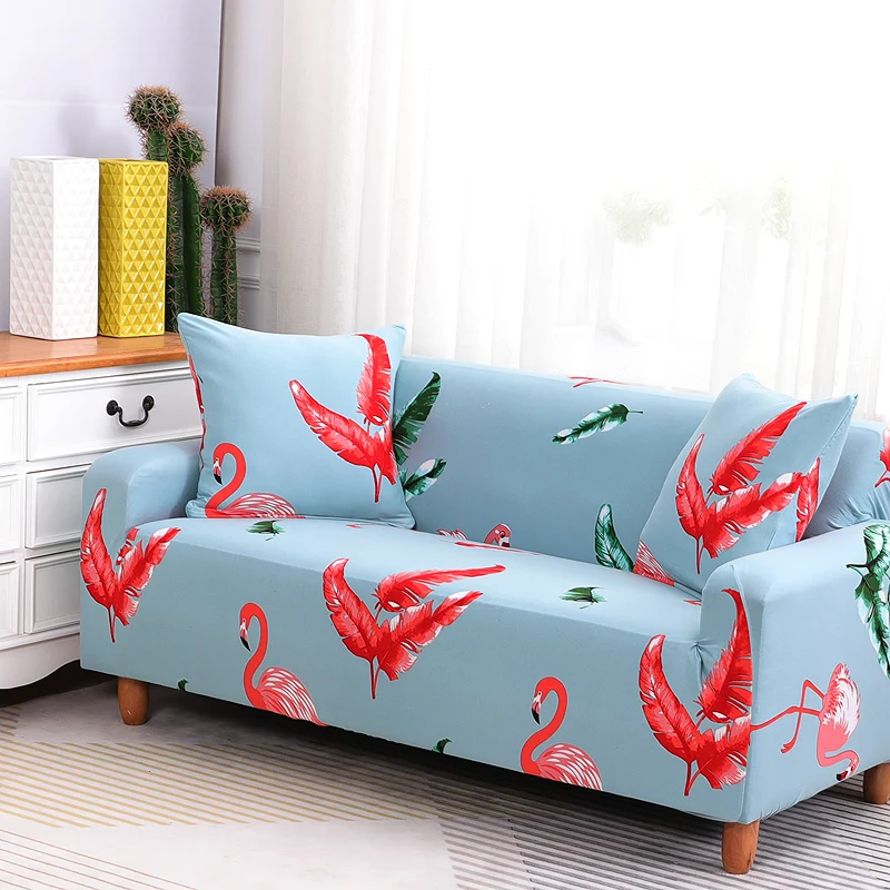 Эластичный чехол для дивана с принтом полиэстер растягивающийся чехлы гостиной
