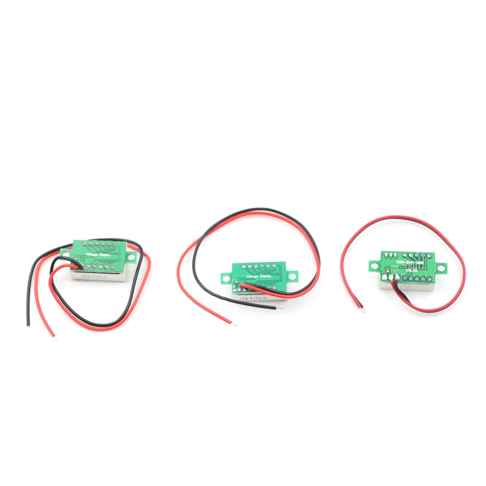 

1pcDIY Digital LED Mini Display Module DC 2.7V-32V Voltmeter Voltage Tester Panel Meter Gauge for Motorcycle Car