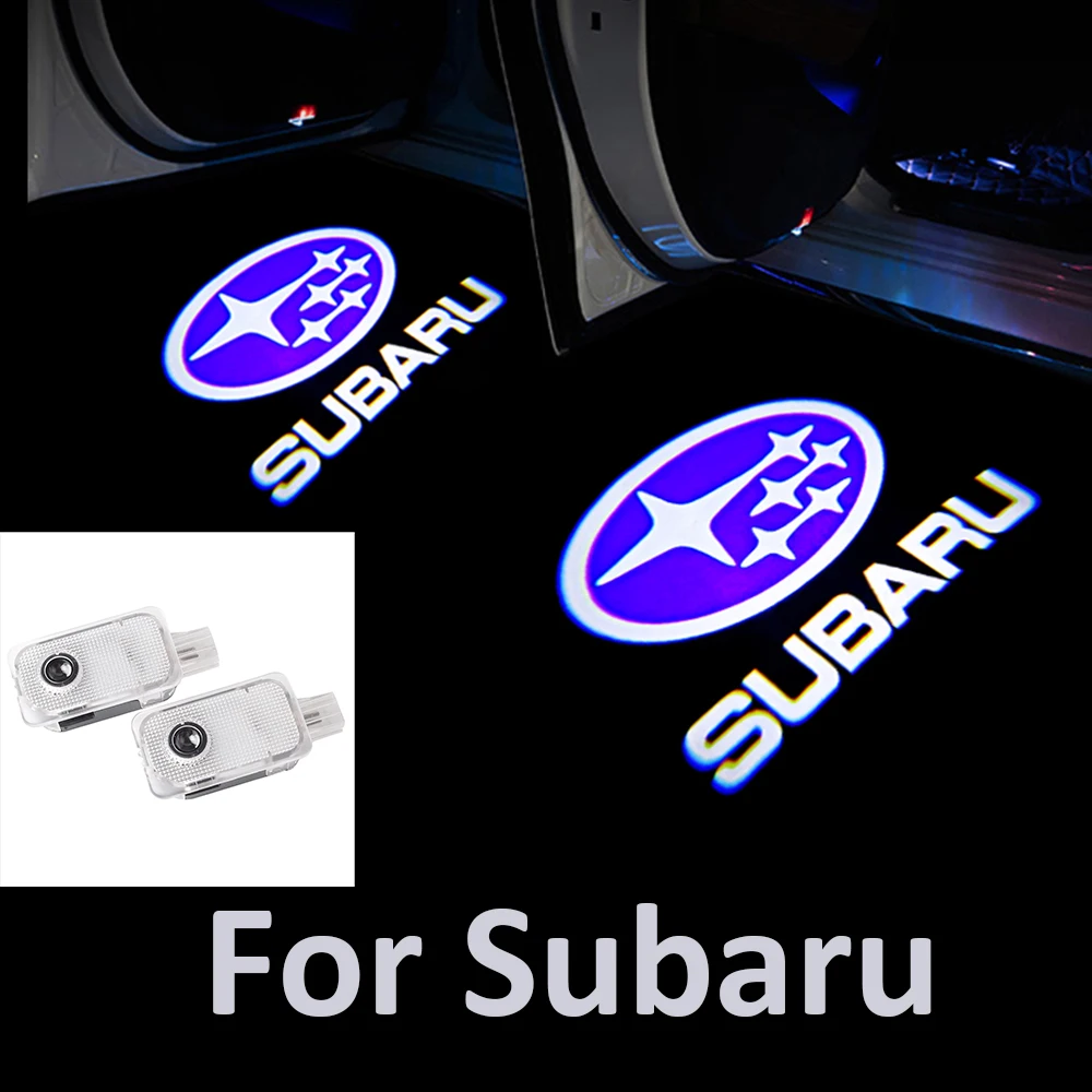 2X Светодиодные Автомобильные дверные приветственные огни для Subaru Impreza GE GH GR GV GP GJ