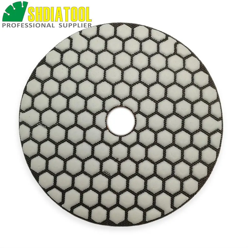 Diatool 4 шт. 125 мм #200 B сухой Sander диск шлифовальный гранит мрамор керамический