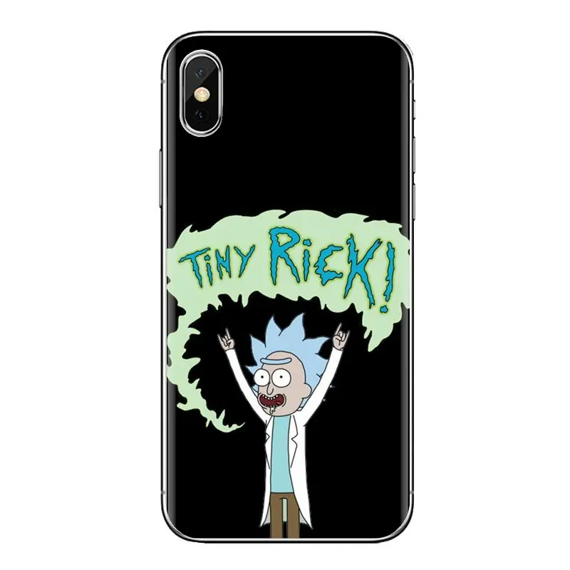Transparent Soft Cases Covers For Huawei Mate Honor 4C 5C 5X 6X 7 7A 7C 8 9 10 8C 8X 20 Lite Pro fashion cartoon Rick and Morty |