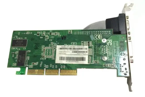 Новая видеокарта AGP для ATI Radeon R7000 7000 64M DDR CRT DB15 TVO S-VIDEO выходной Интерфейс