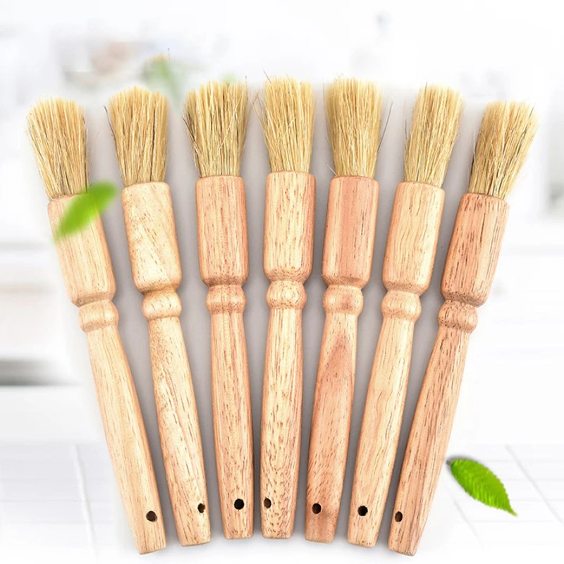 Бытовой Кухня щетка масло для барбекю круглая ручка щетки на заказ плоские