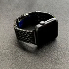 Ремешок из нержавеющей стали для Apple Watch Band, браслет-бабочка для Apple iWatch Band 40 мм 44 мм Series 2 3 4 5 6, 38 мм 42 мм