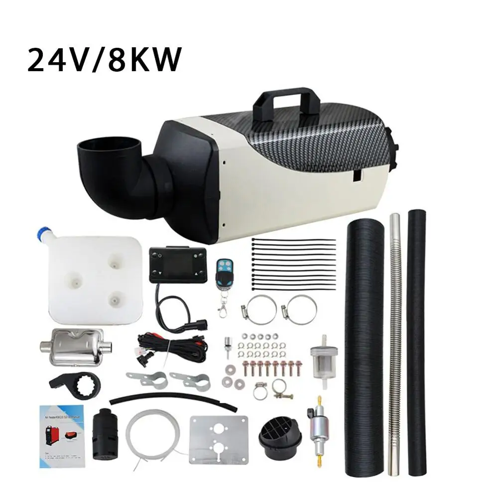 12 В/24 В 5 кВт 8 Воздушный дизельный топливный обогреватель стояночный и ЖК дисплей