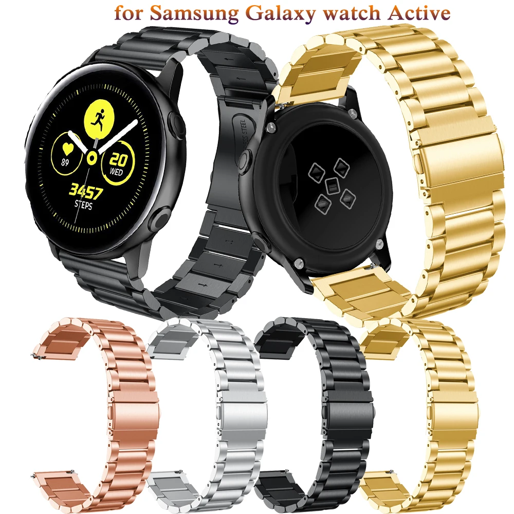 20mm strap For Samsung Galaxy watch Active 2 40mm 44mm strap Bracelet for Samsung Galaxy 42mm smart Watch For Huami Amazfit Bip