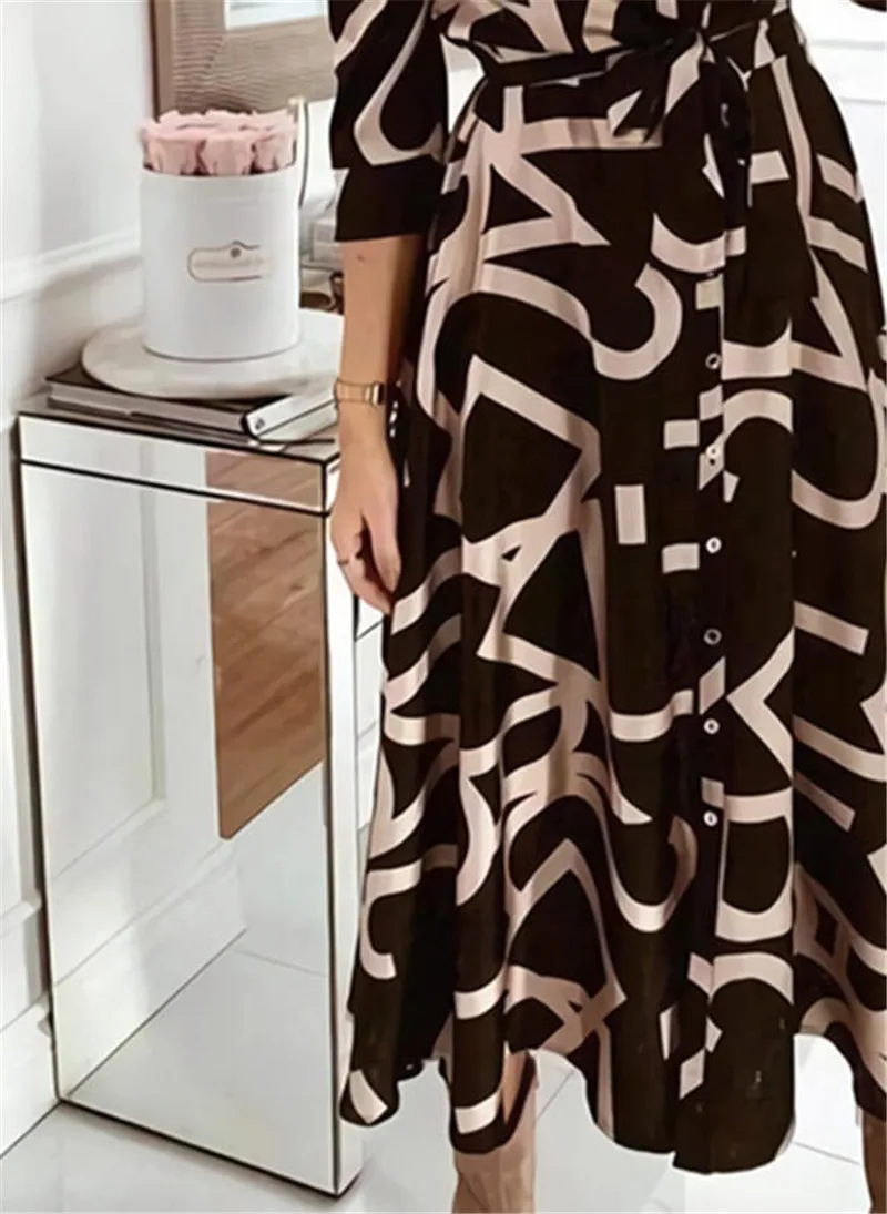 

2021 New Women Long Dress Striped Sexy V-neck Dress Office Style Women Street Wear Dress Summer Clothes Drop Shipping