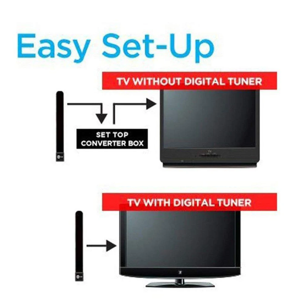 1080P HD Цифровая антенна ясная ТВ ключ кабель усилителя tv Бесплатно палка для