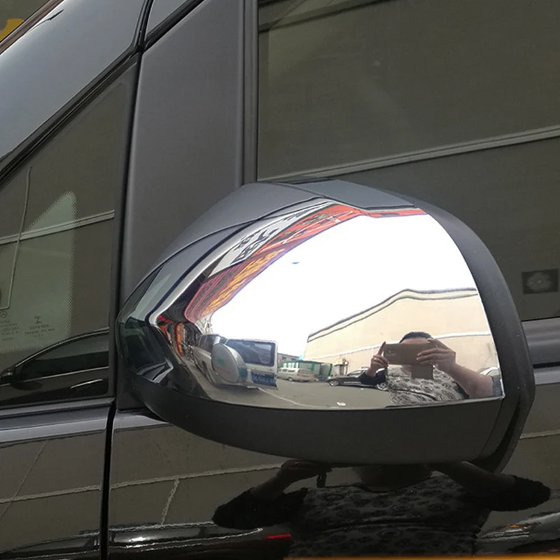 Автомобильный Стайлинг двери зеркало заднего вида Накладка для Mercedes Benz Vito W447 2014