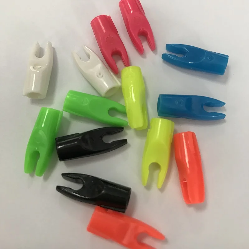 12 шт. стрелы для стрельбы из лука Nock ID мм пластиковый штифт карбоновых стрел вал