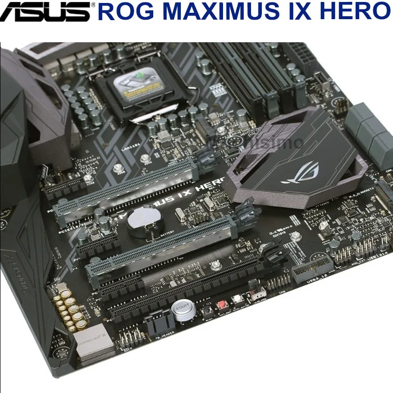 Billig Asus ROG MAXIMUS IX HERO 100% Original Desktop Intel Z270 Z270M DDR4 Motherboard LGA 1151 I7 I5 I3 USB 3,0 SATA3 Computer Verwendet