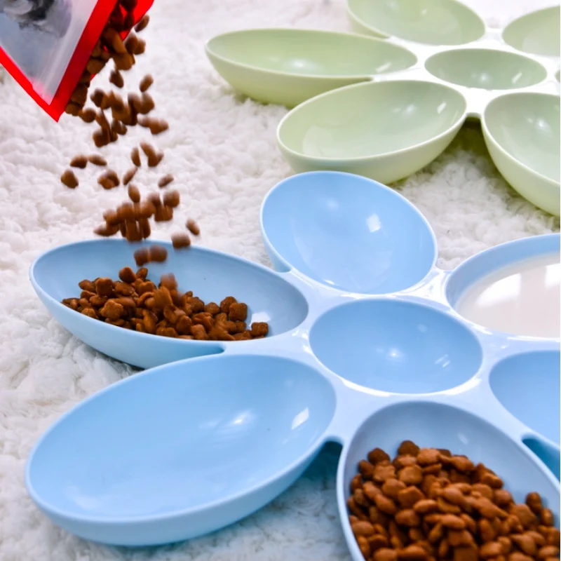 Миски для кормления кошек 6 Соединенных Мисок | Дом и сад