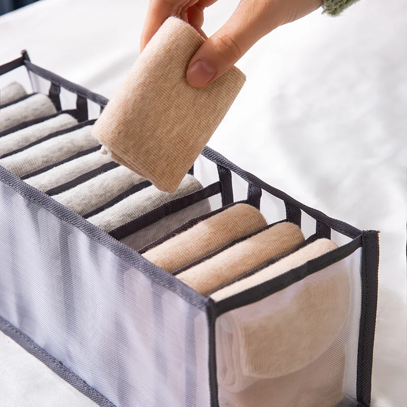 Органайзер для нижнего белья одежды носков бюстгальтеров нейлоновый ящик