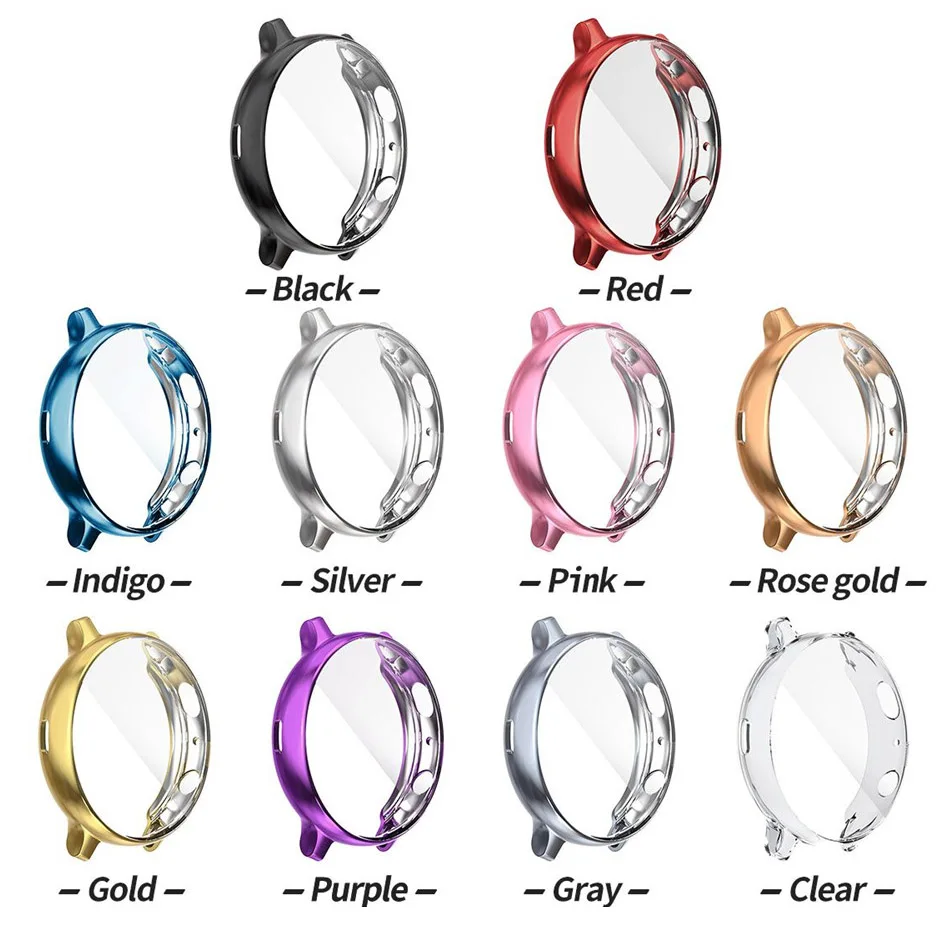 Для Samsung Galaxy Watch Active 2 чехол мягкий TPU силиконовый защитный для экрана активных