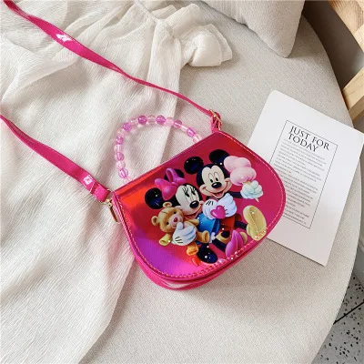 Disney лазерная сумка Детские Мультяшные Микки сумки с изображением мыши Tote модная сумка через плечо мультяшная сумка через плечо сумки-мессенджеры