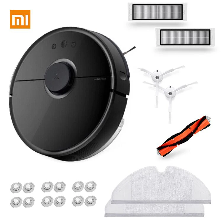 S55 P3 Xiaomi Mi робот roborock s50 s55 пылесос 2 Wi-Fi приложение уборка Smart планируется влажной уборки лазерный датчик домашнего устройства - Цвет: S55 P3