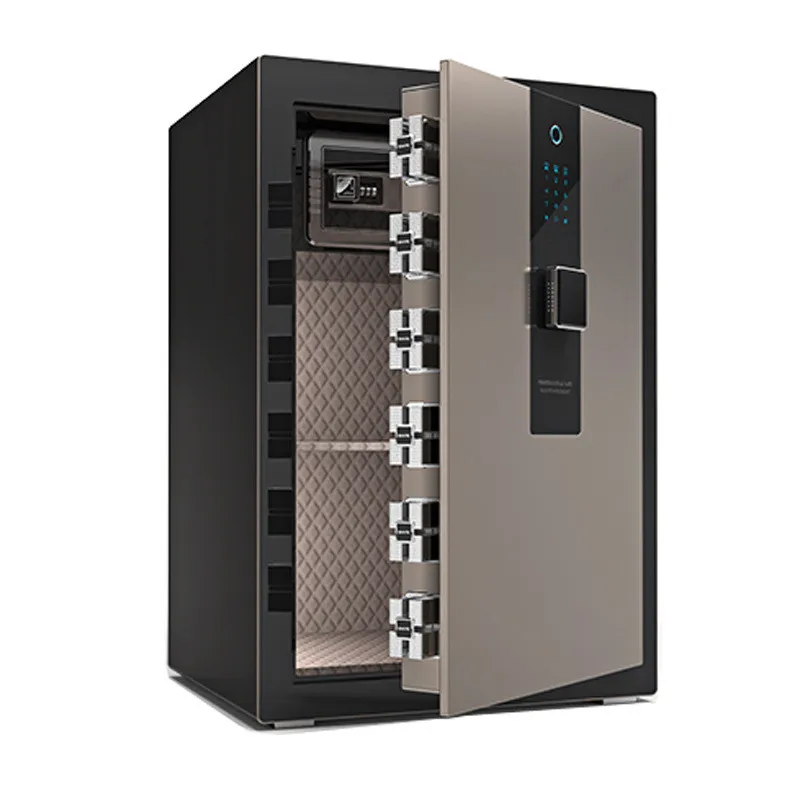 Safe Home Password Fingerprint Anti-theft All Steel Office File Cabinet Bedside Wall Storage Security Box Secret Stash | Безопасность и