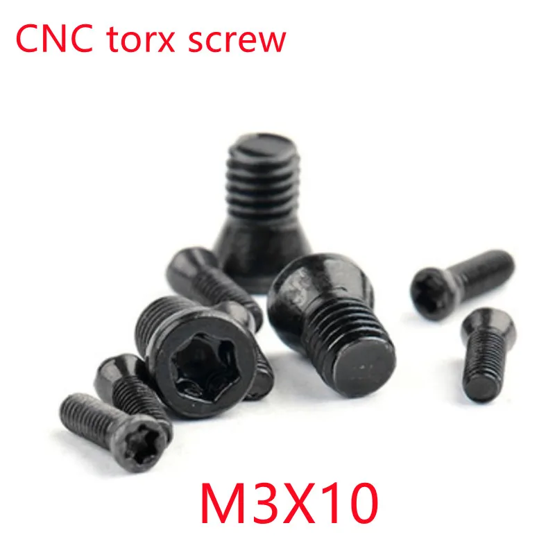 

1000pcs M3*10 m3x10 CNC Insert Torx Screw for Replaces Carbide Inserts CNC Lathe Tool