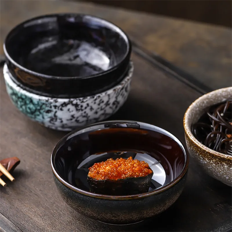 Столовая чаша для суши в японском стиле 4 5 дюйма керамическая риса ретро бытовая