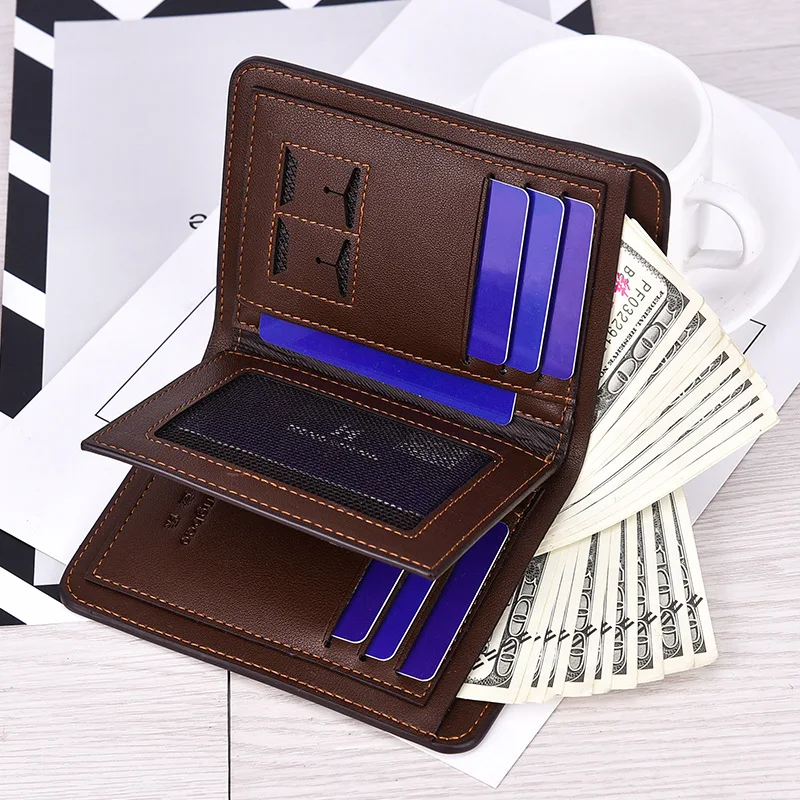 

New Style Wallet Wholesale Men's Short Wallet Wallet Zipper Men's Wallet With Multi-Card Slot Wallet Men's Short bag