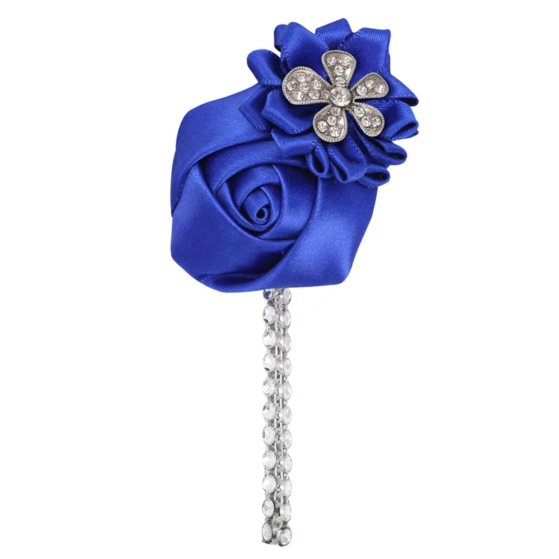 Бутоньерка Роза серебряные бутоньерка с бриллиантами булавка для лацканов