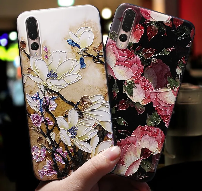 Чехол для Umidigi A3 Pro Мягкая силиконовая задняя крышка с милым цветочным рисунком Z2