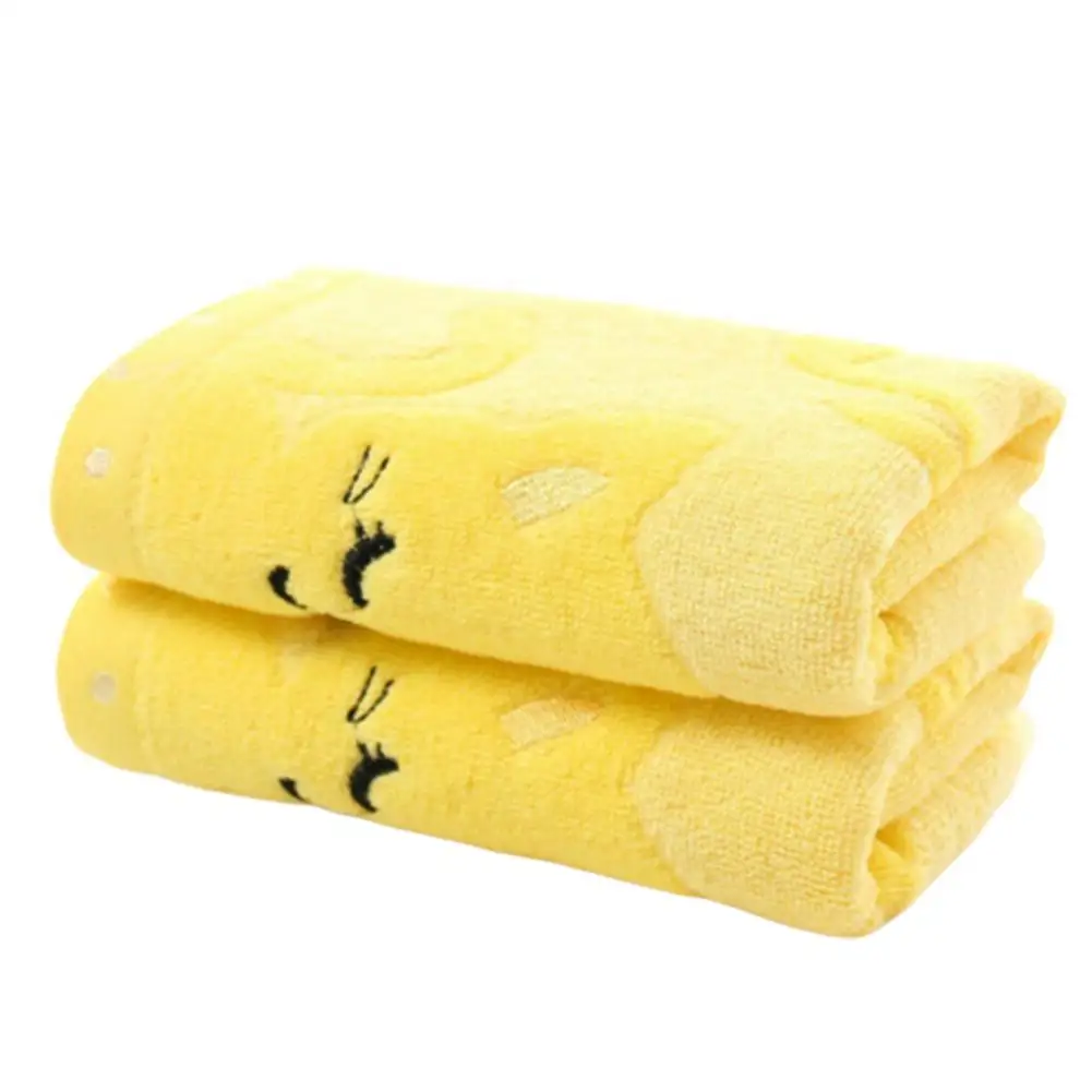 Children's Cotton Towel Cute Cat Towels Soft Microfiber Baby Newborn Washcloth Bath Feeding Cloth | Мать и ребенок