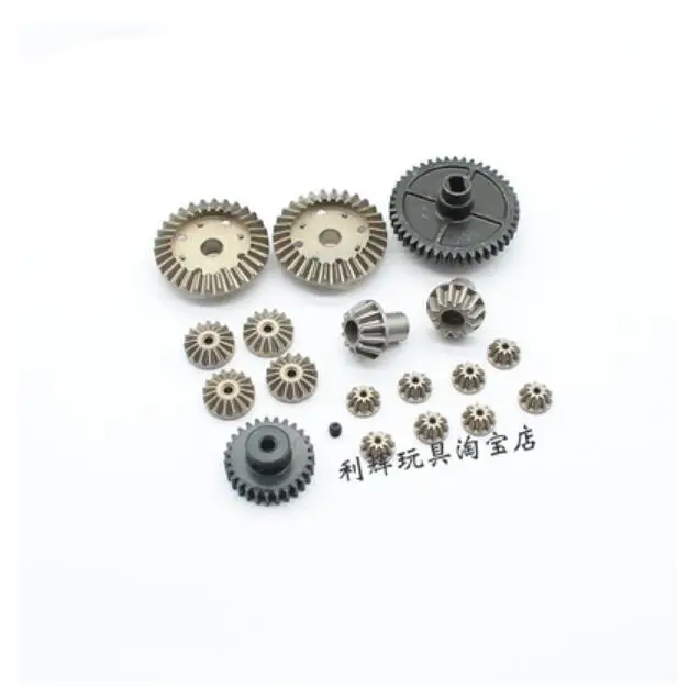 

Wltoys 144001 1/14 запасные части для радиоуправляемых автомобилей, Модернизированная металлическая редукционная дифференциальная Шестерня двиг...
