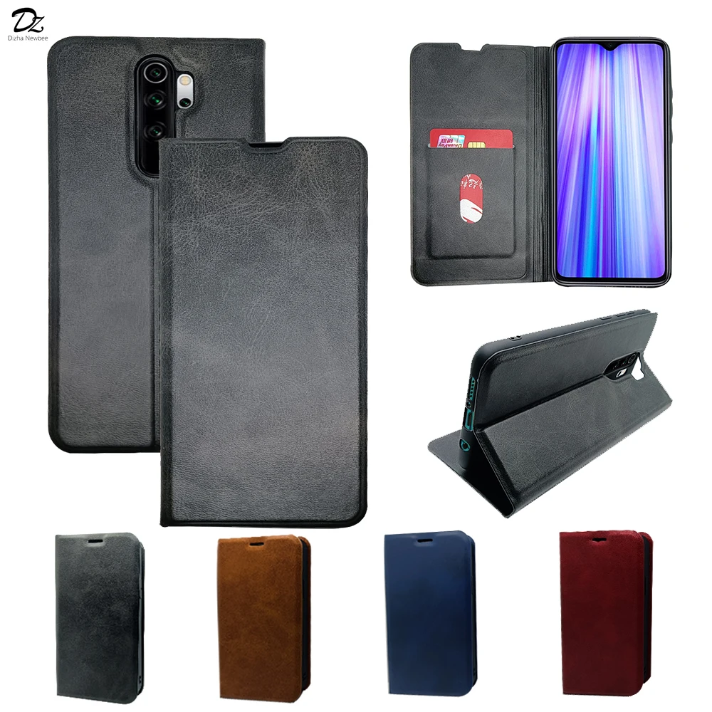 Luxury Leather Flip Case For Xiaomi Redmi Note 8 7 Pro 8T 6 6A 7 7A 8A Ultra Thin Coque Card Slot Wallet Stand Protect Cover