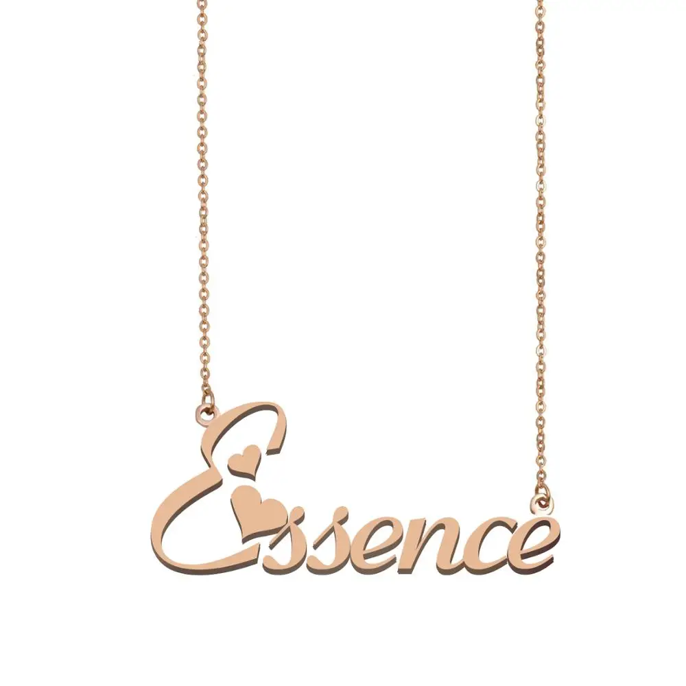 

Essence Name Necklace , Custom Name Necklace for Women Girls Best Friends Birthday Wedding Christmas Mother Days Gift