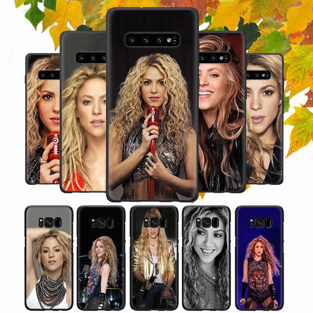 Мягкий силиконовый чехол для Samsung S6 S7 S8 Edge S9 S10 Plus S10e телефона Shakira|Бамперы| |