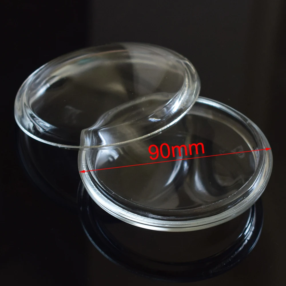 2 шт./компл. противотуманные фары с круглым диаметром 90 мм противотуманное стекло