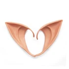 1 пара эльфов острые уши Хэллоуин искусственный Ангел высокая имитация мягкие безвредные искусственные уши Фея Ангел реквизит для косплея