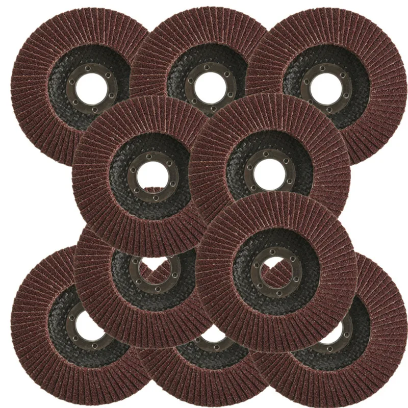 Профессиональные шлифовальные диски 10 шт./компл. 115 мм 4 5 дюйма с зернистостью 40