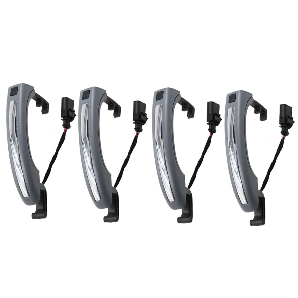 

4 шт. смарт-датчик наружная дверная ручка 4L0837205A 4L0837205B 4L0837207A Подходит для Audi Q7 2007-2015 автомобильные аксессуары