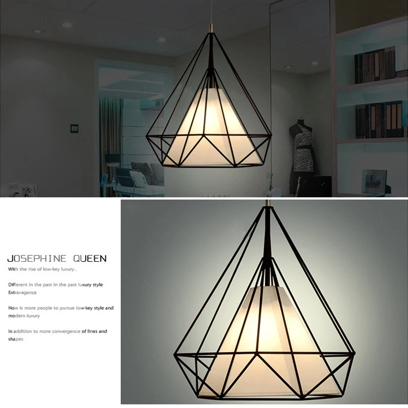 Ретро промышленный ветер птичья клетка Искусство столовая люстра креативный