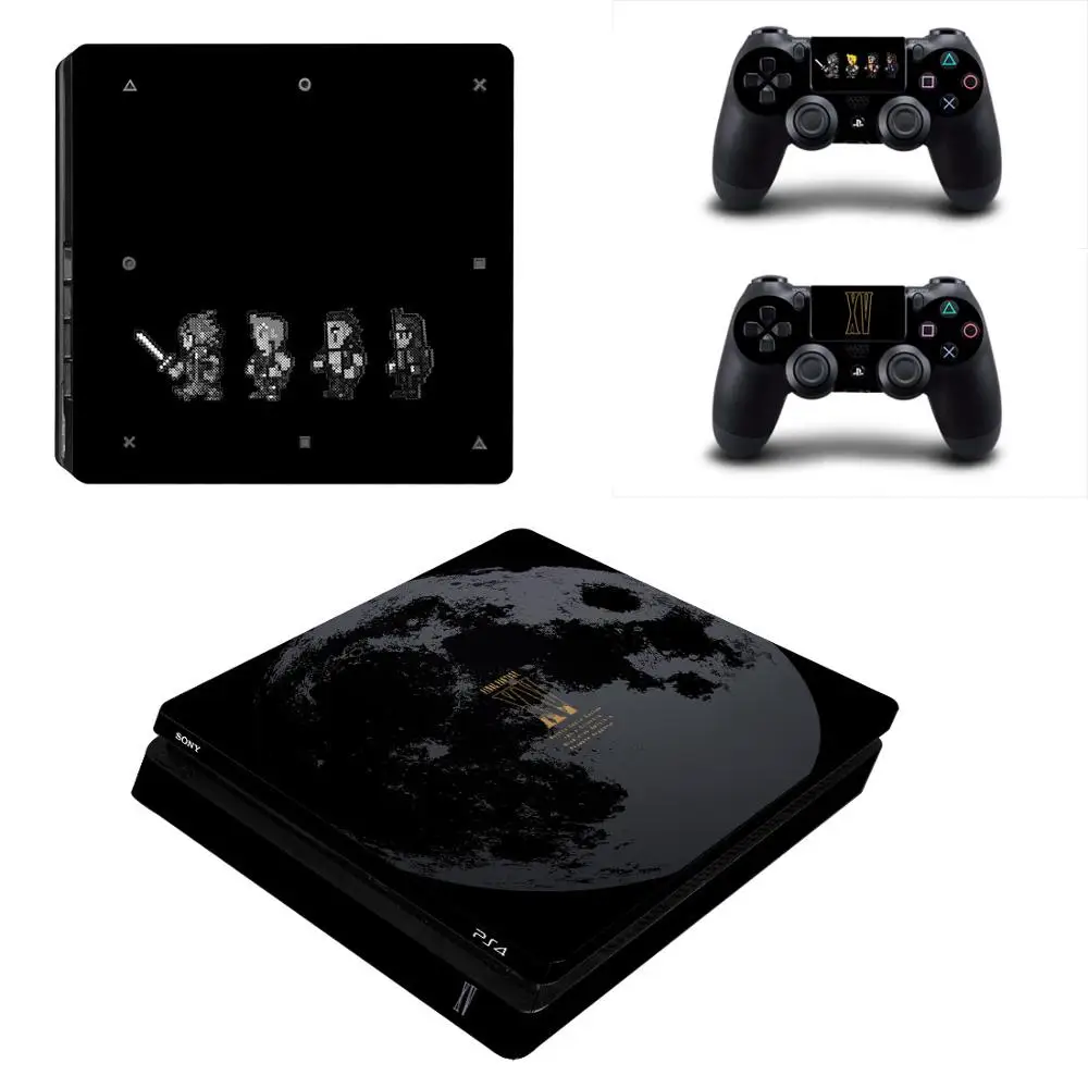 

Final Fantasy PS4 Slim Skin Sticker Decal Cover For PS4 Slim Console and Controller Skin Vinyl